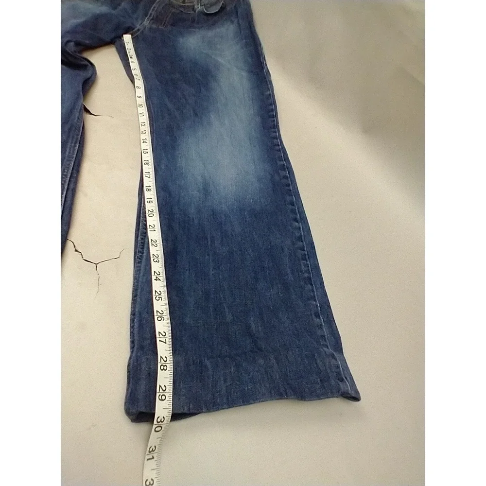 Buffalo David Bitton Driven Mens Straight Leg Jeans Blue Denim 36x30 (Tag 36x34)